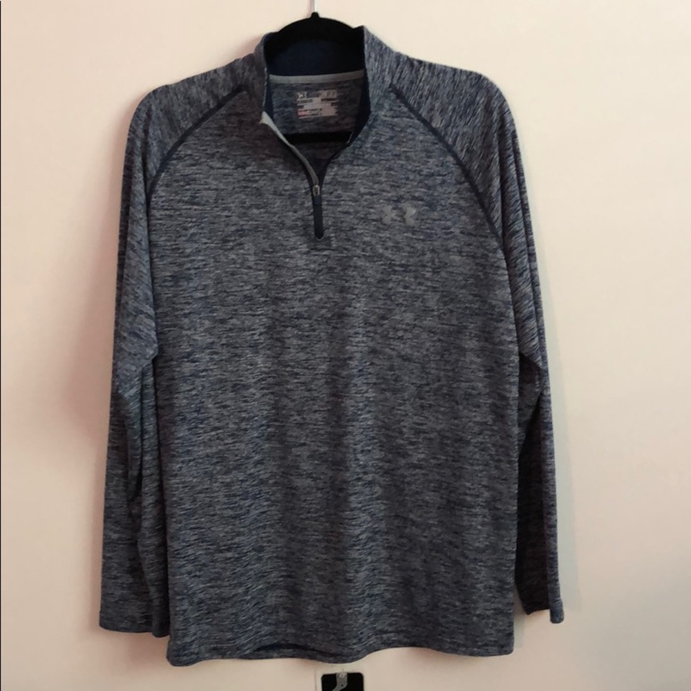 Navy Under Armour Quarter Zip.